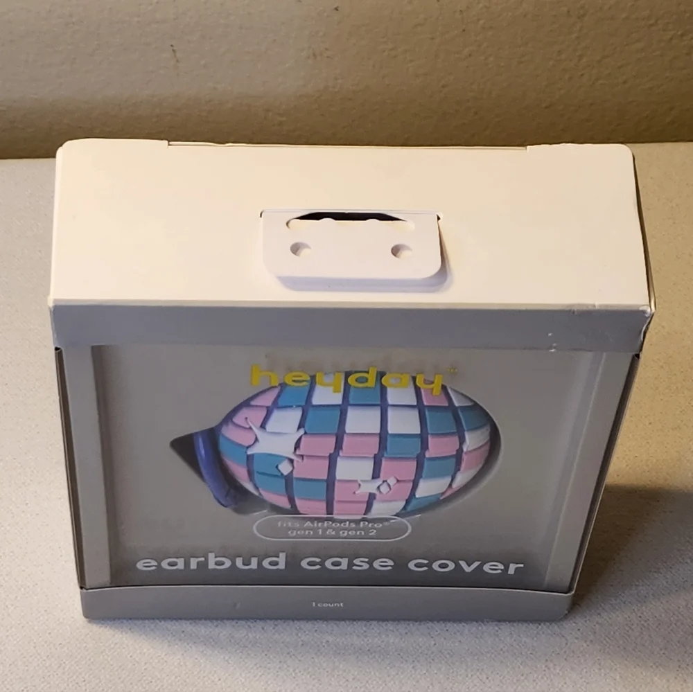 8 New Heyday Earbud Case Cover Fits AirPods Pro gen 1 & 2 - Disco Ball Sealed